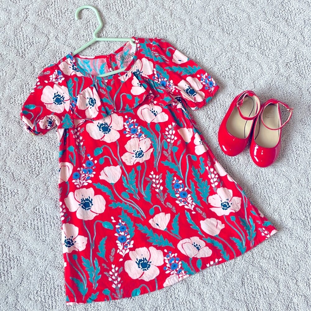 ❤️‍🔥Poppy Dress with Janie & Jack Shoes